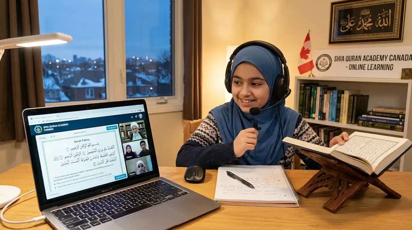 Shia Quran Academy Canada — certified Shia teachers online